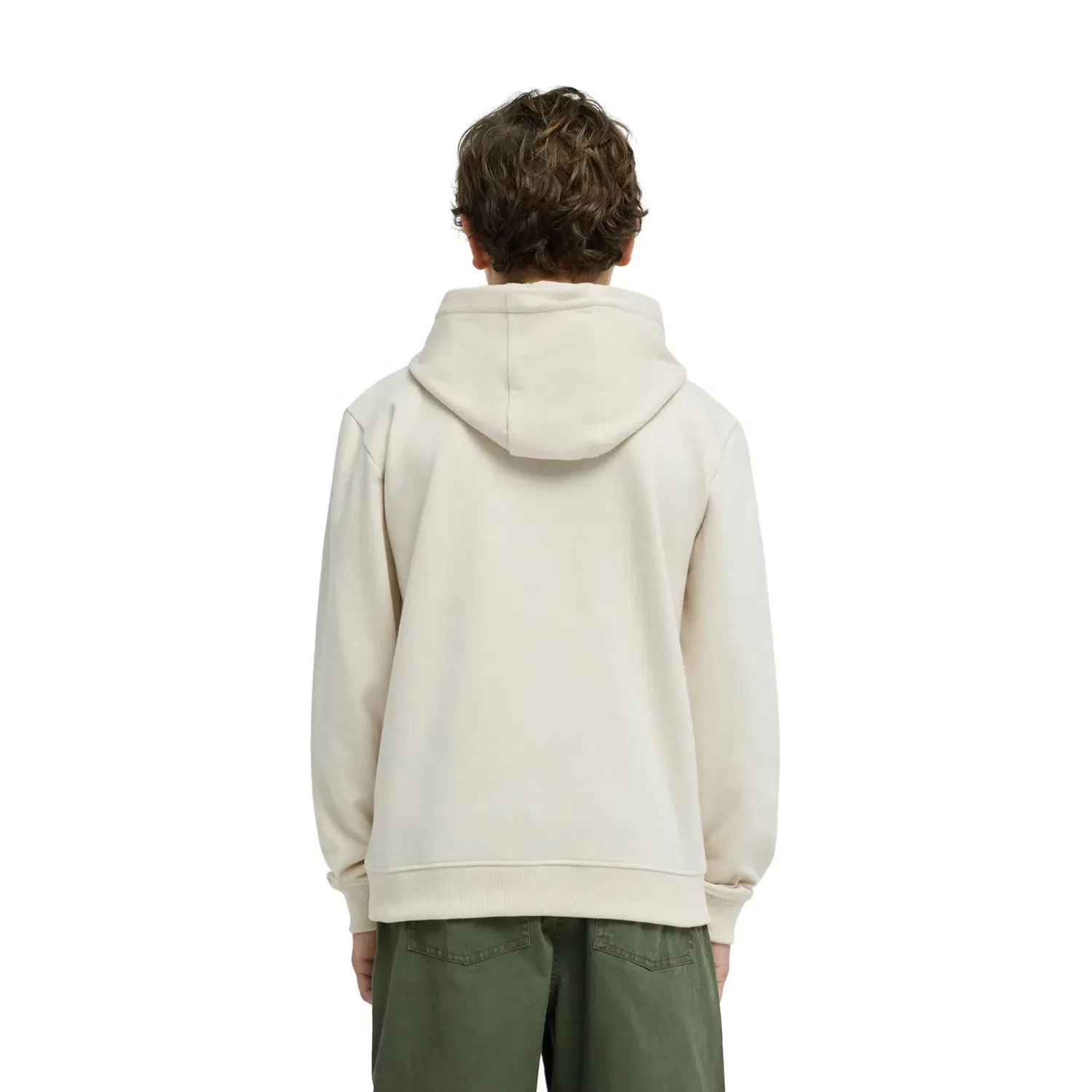 Детская худи для мальчиков хлопковая Basic Quiksilver, Blanco — фото 2