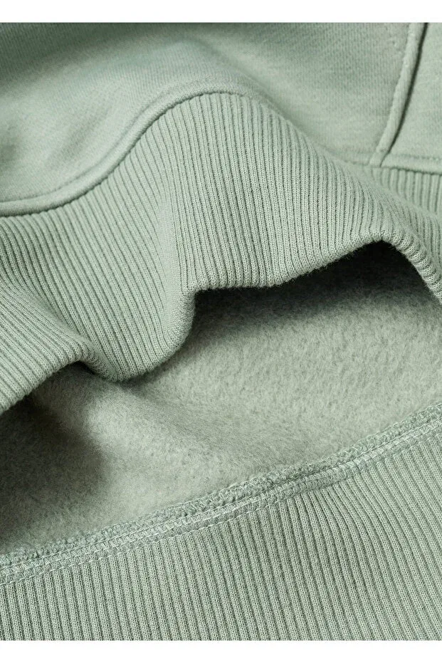 Детская толстовка для девочек с капюшоном Mango Woman, Green — фото 4