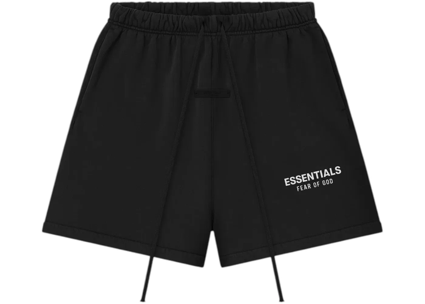 Мужские шорты из футера с принтом Sweatshort Fear of God, Vintage Black