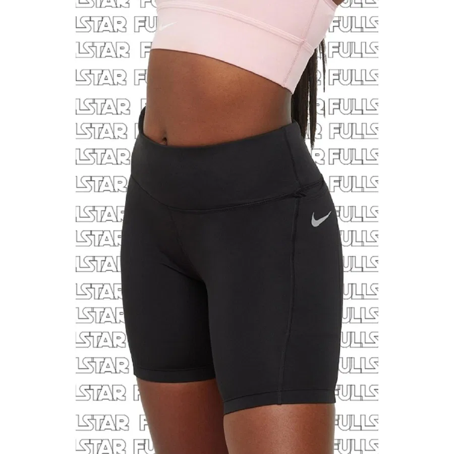 Женские шорты с 3 карманами Nike Epic Fast, Черный