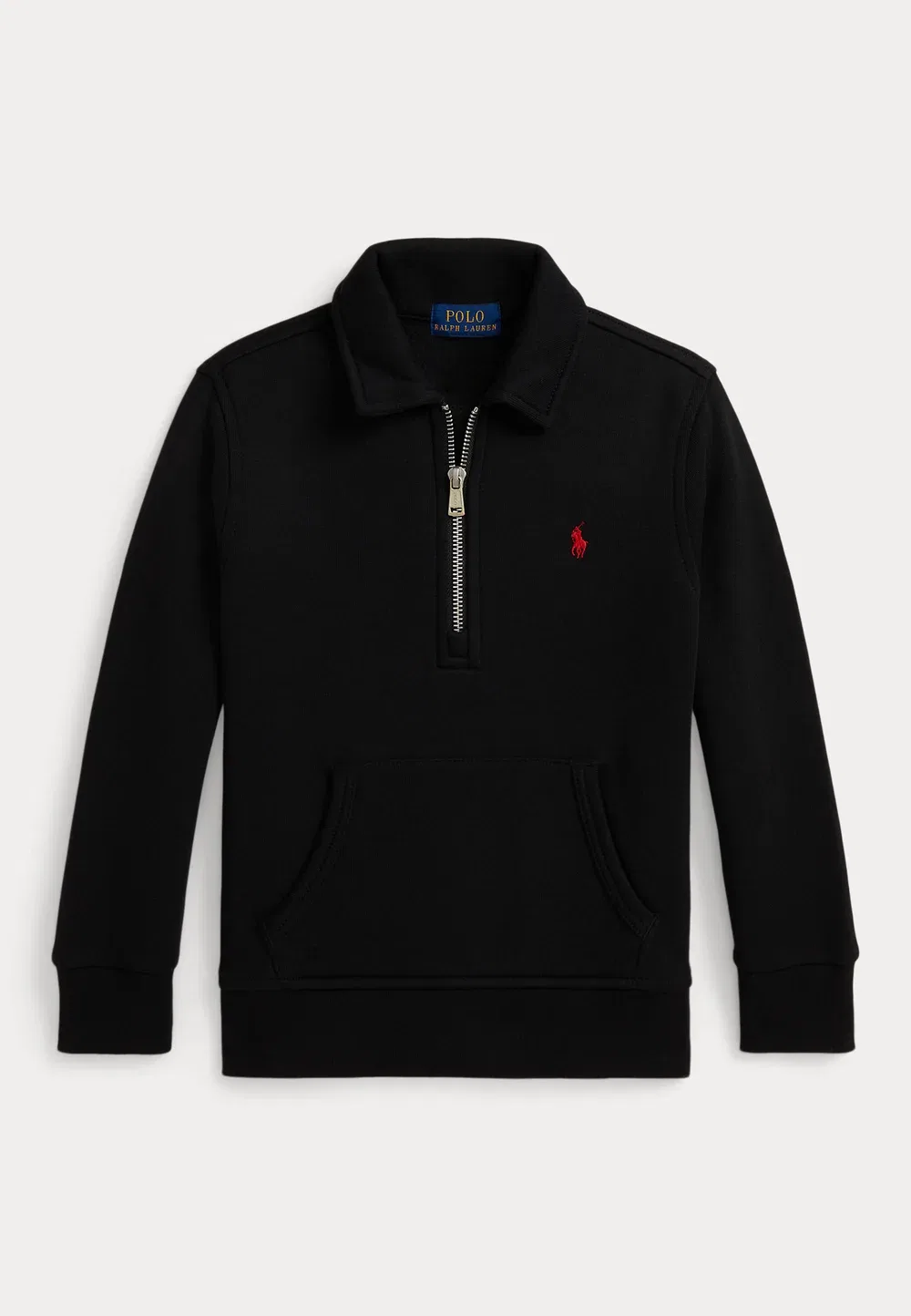 Толстовка с флисовым воротником, размер 2-6 лет Polo Ralph Lauren, Black — фото 3
