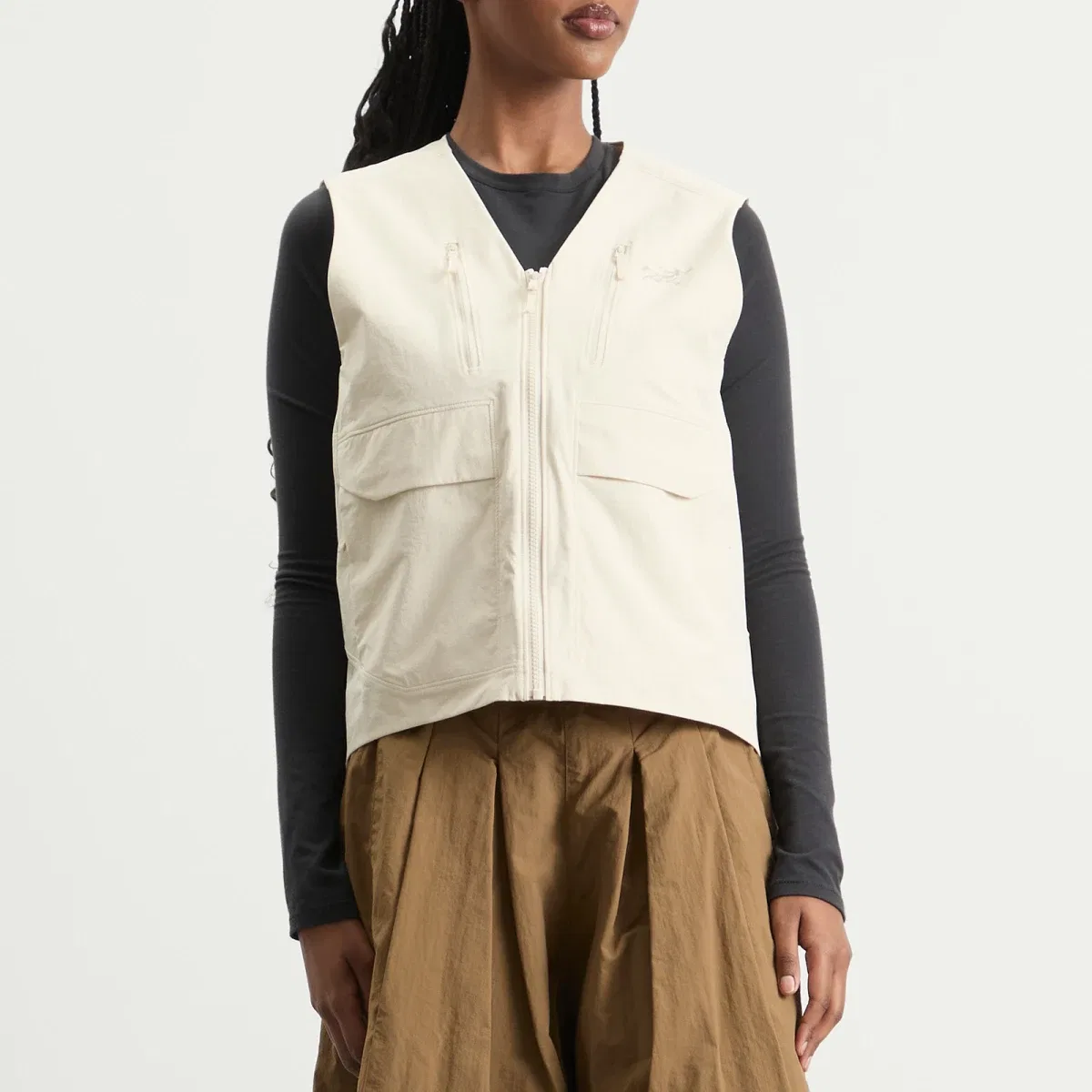 Жилет утилитарный Sonii Utility Vest Arcteryx, Sea Salt — фото 2