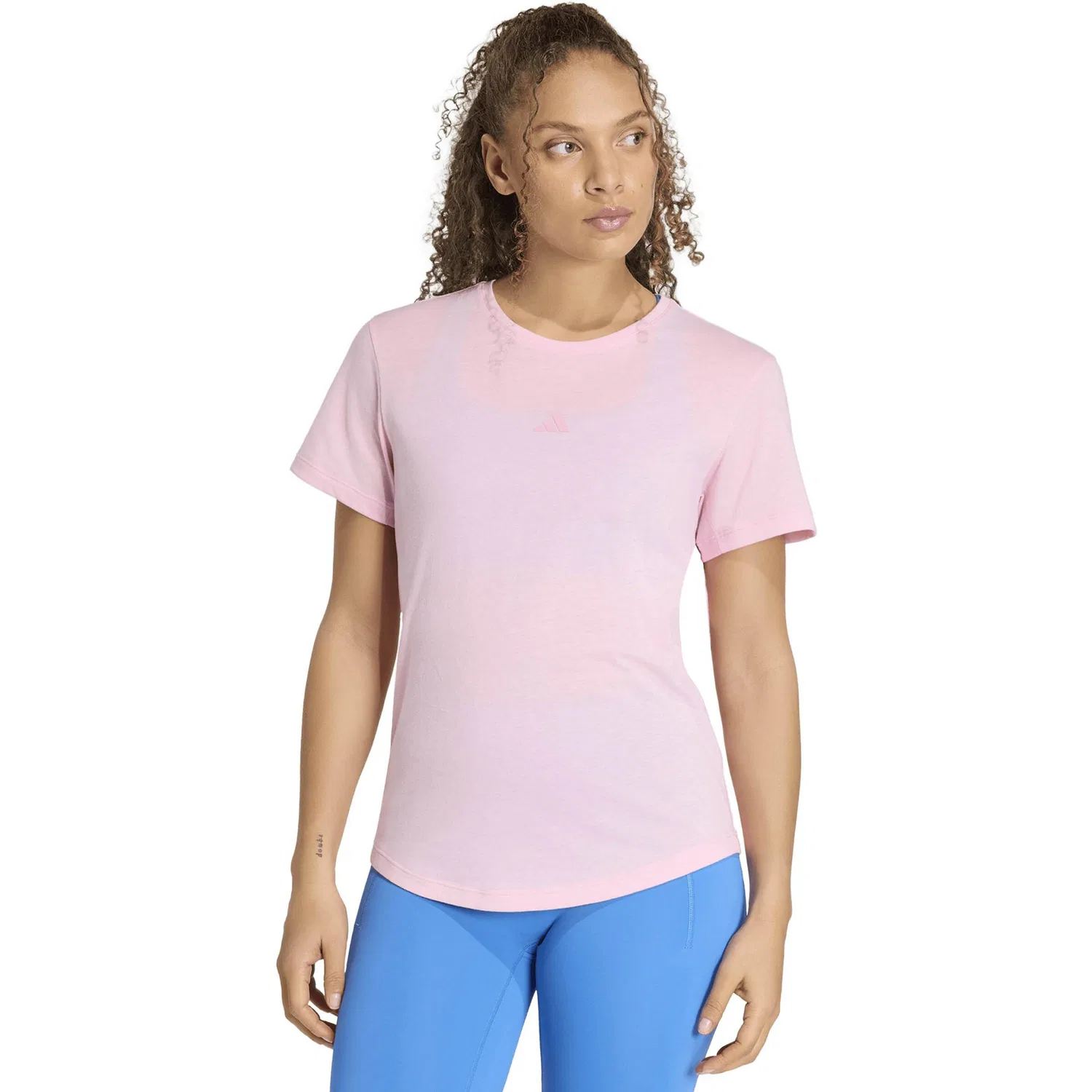 Футболка Adidas Performance Shirt Motion в розовом цвете — фото 2