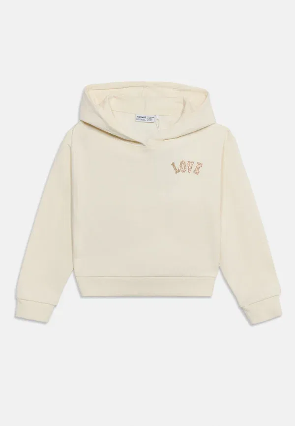 Худи с принтом Nkfkali ls sh boxy swe wh bru ps noos Name It, Light Yellow, светло-желтый — фото 3