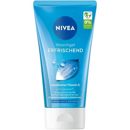 Гель для умывания освежающий NIVEA для нормальной и комбинированной кожи, 150 мл