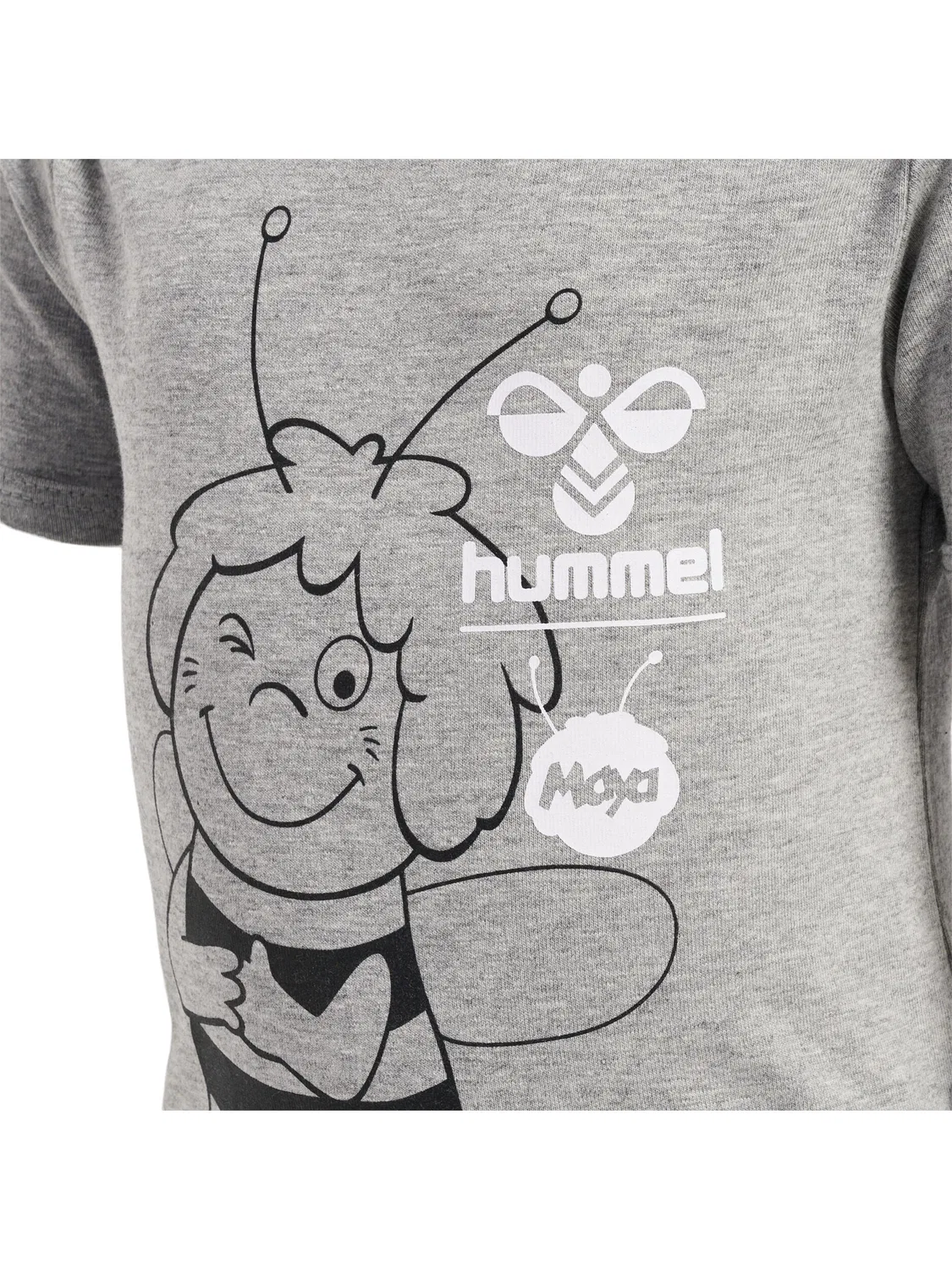 Детский боди-комбинезон с коротким рукавом Hmlmaya Hummel, Grau — фото 3
