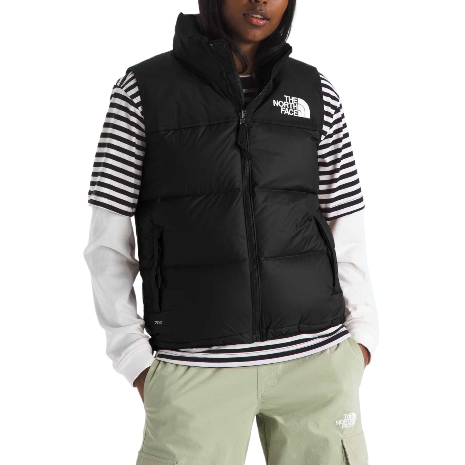 

Пуховик-жилет 1996 Collection для женщин THE NORTH FACE, черный