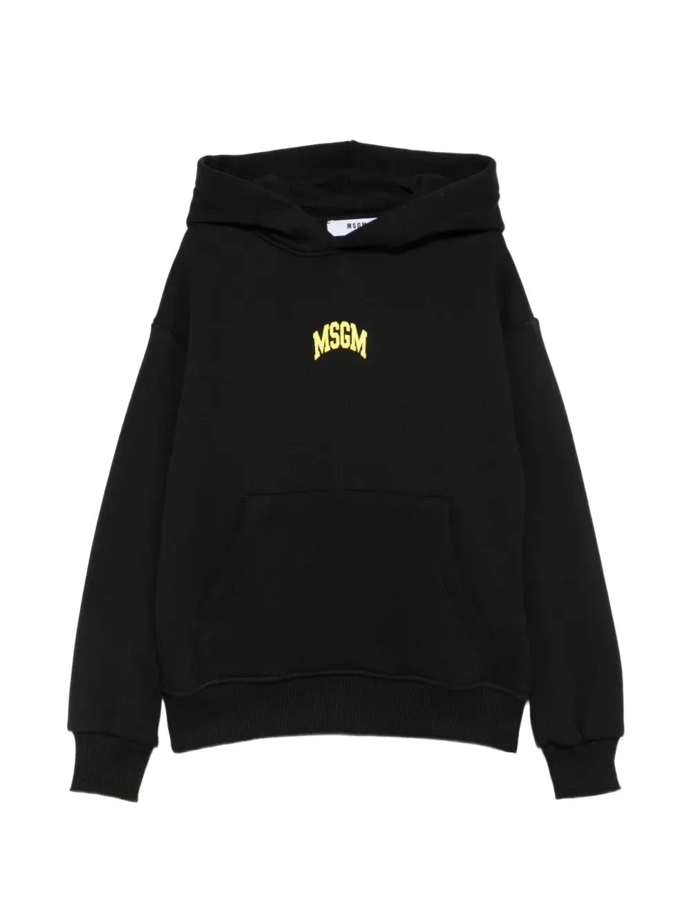 Толстовка с принтом логотипа MSGM Kids, черный