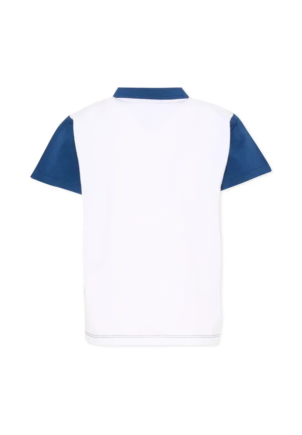 Поло хлопковое Polo - polo shirt Tru Trussardi Junior, Multi-coloured, мультиколор — фото 2
