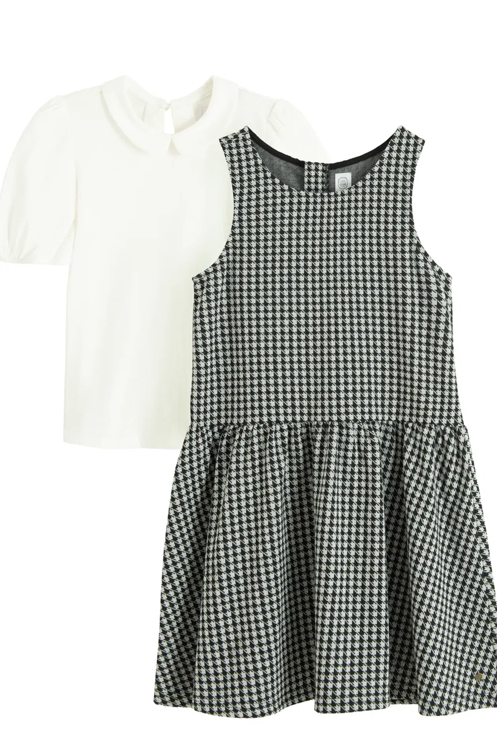 Комплект из топа и платья Cool Club, White