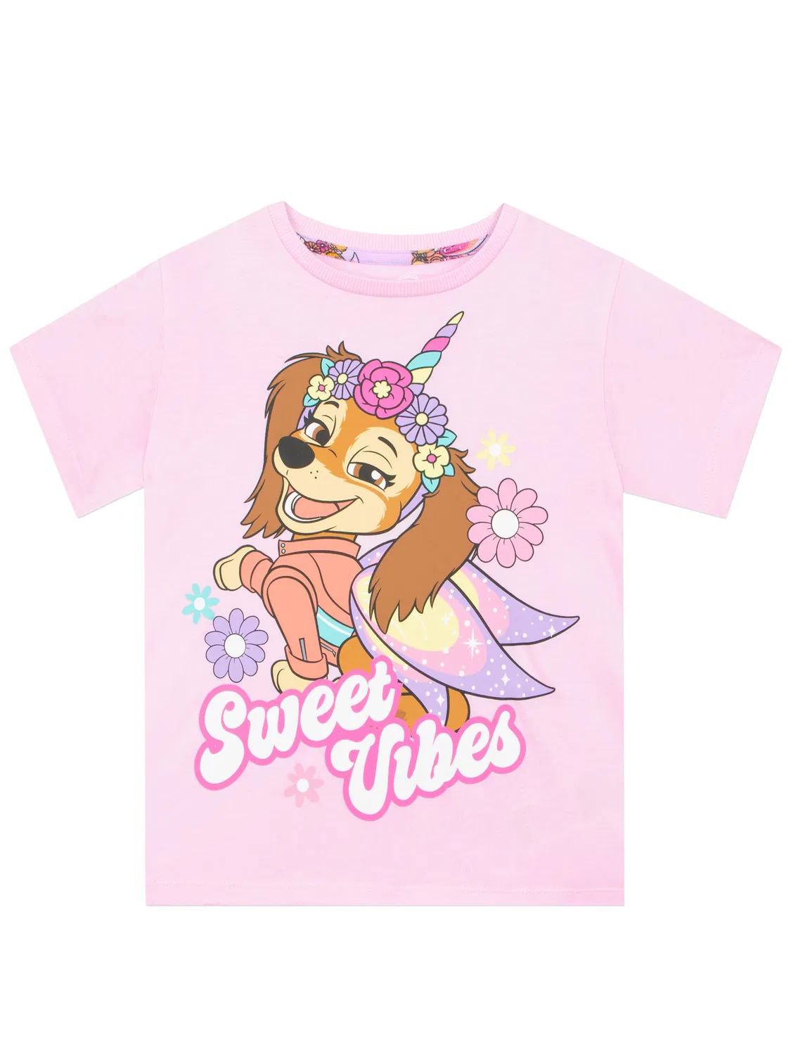 Футболки детские 3 шт, PAW Patrol Skye и Liberty Character, розовый — фото 3