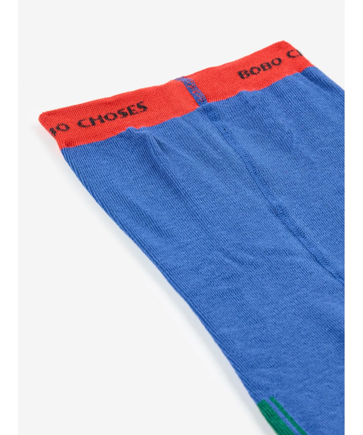 Детские колготки с цветными блоками Bobo Choses, Blue — фото 2