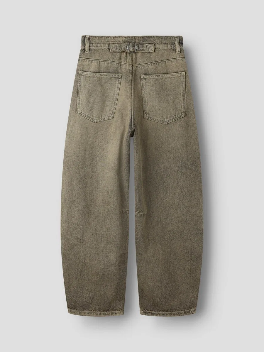 Джинсы NAME IT Barrel Jeans 'NKMBEN' в цвете Umbra — фото 2