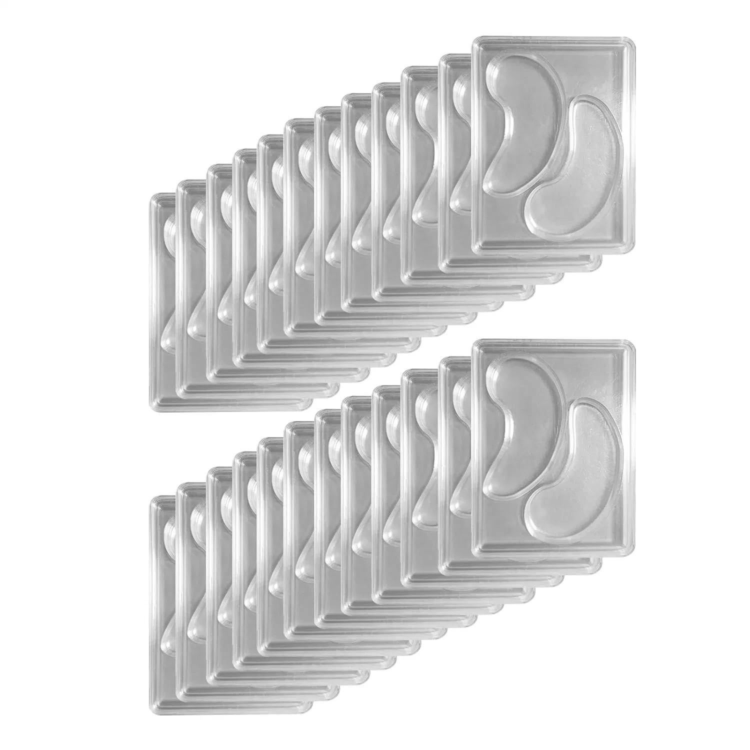 Форма для патчей под глаза DIY, Generisch, 12/24 шт, 17x16x2.8 см