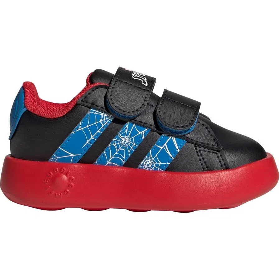 Кроссовки детские с принтом Spider-Man adidas x Marvel Grand Court Shoes, Синий