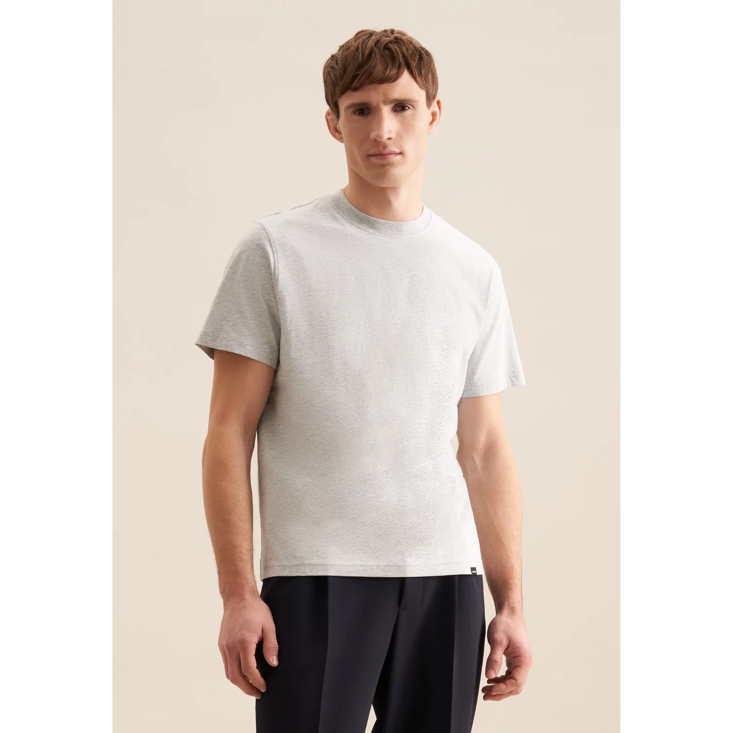 Детская футболка с коротким рукавом Seidensticker, Light Grey