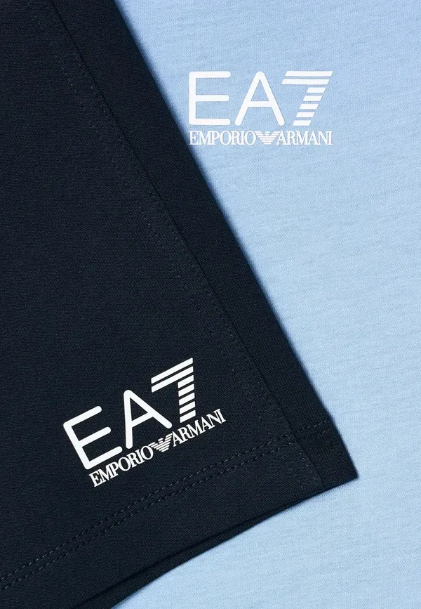 Спортивный костюм J col mb091 - спортивный костюм Ea7 Emporio Armani, синий — фото 3