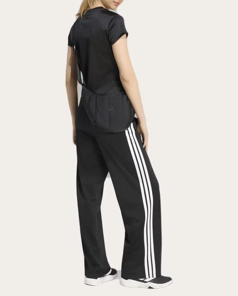 Женские спортивные штаны с широкими штанинами adidas, Negro — фото 3