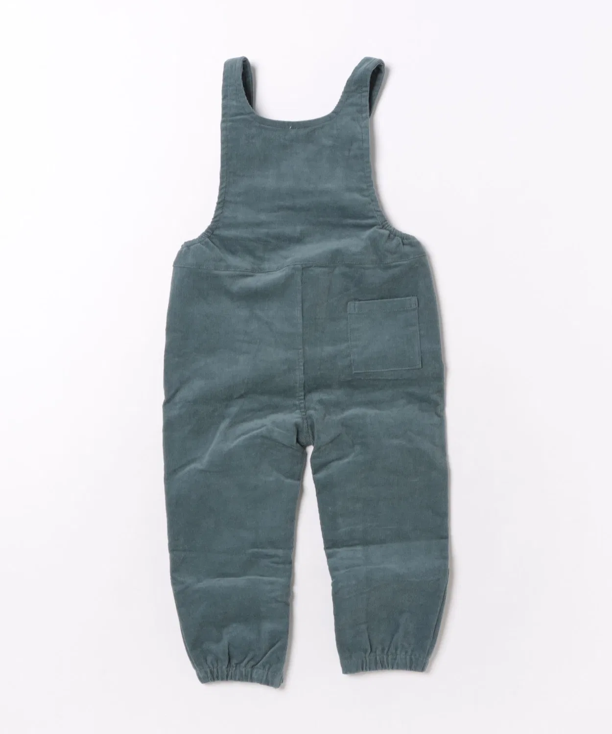 Детский комбинезон из вельвета с регулируемыми бретелями, модель Baby Overall NO WAY, Blue — фото 2