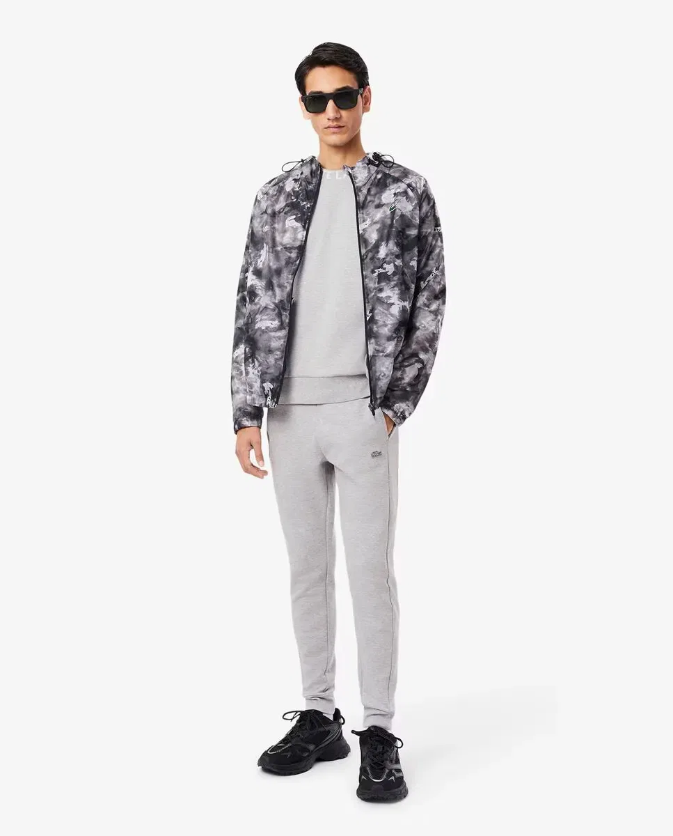 Мужская джерсовая кофта без капюшона Lacoste, Gris Claro — фото 4