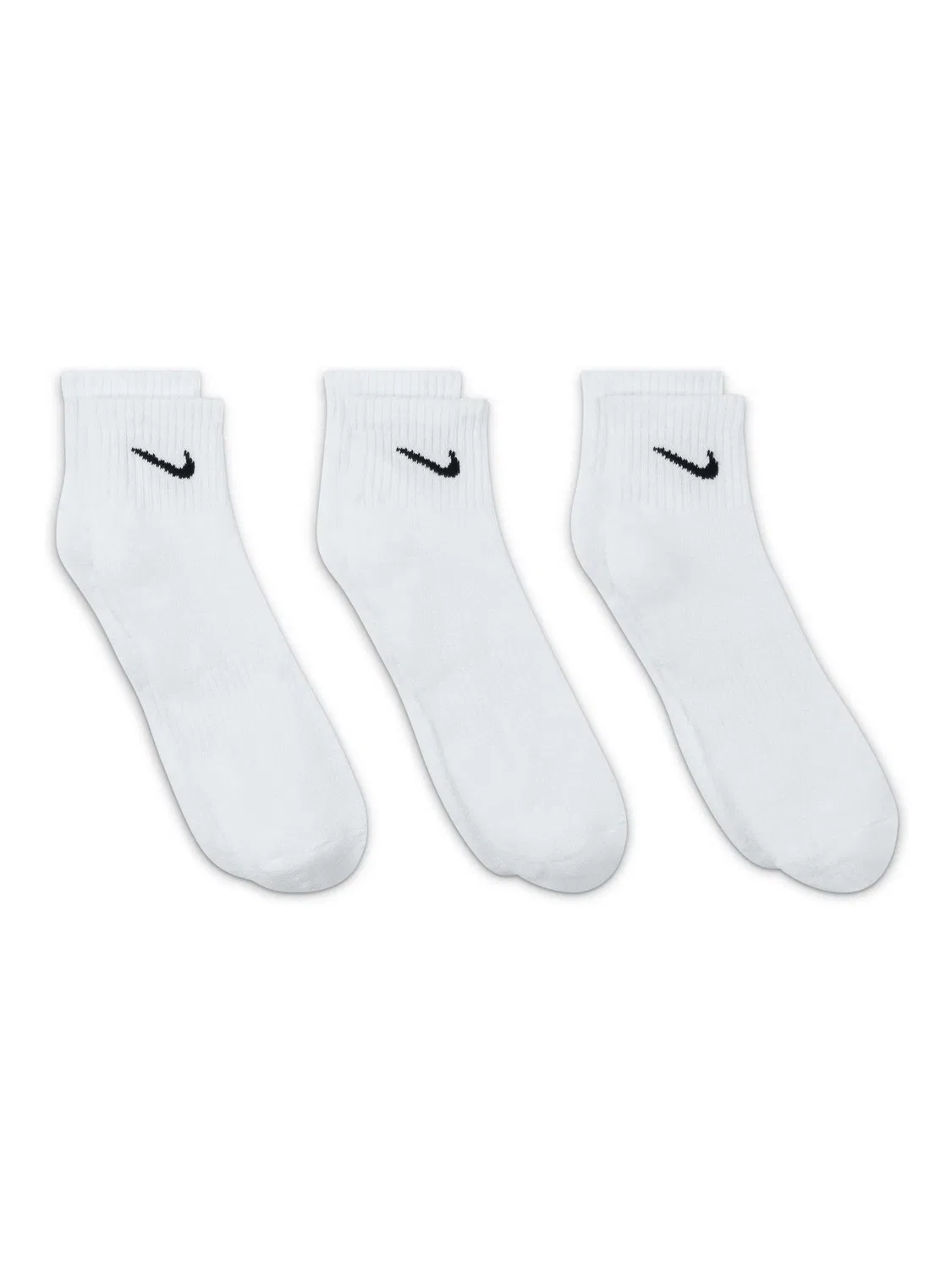 Носки с амортизацией Nike Everyday Cushioned, белый — фото 3