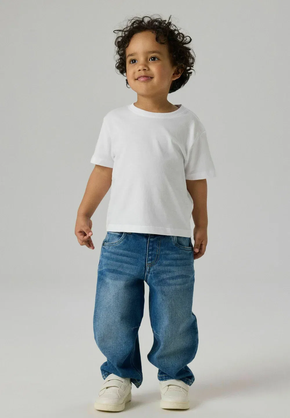 Джинсы прямого кроя - джинсы свободного кроя Name It, Medium Blue Denim