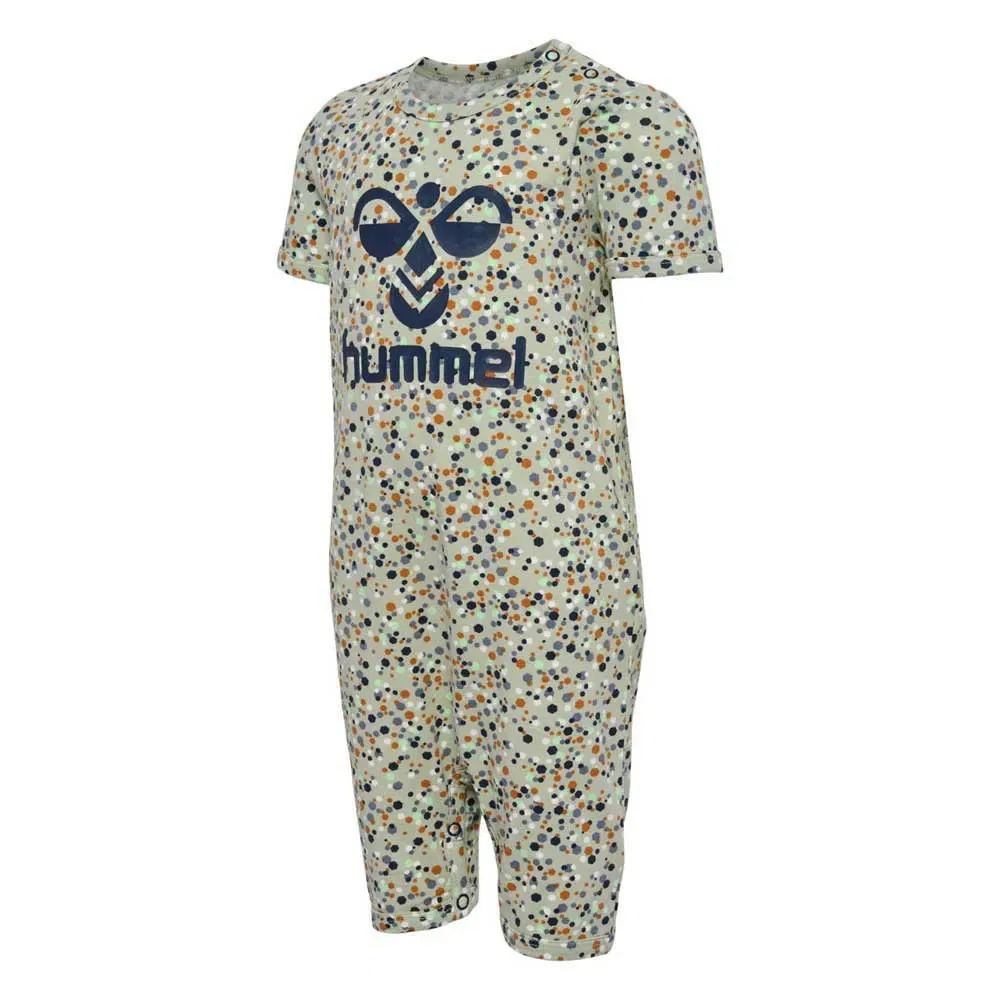 Детский комбинезон с коротким рукавом Mads AOP Hummel, Multicolor — фото 3