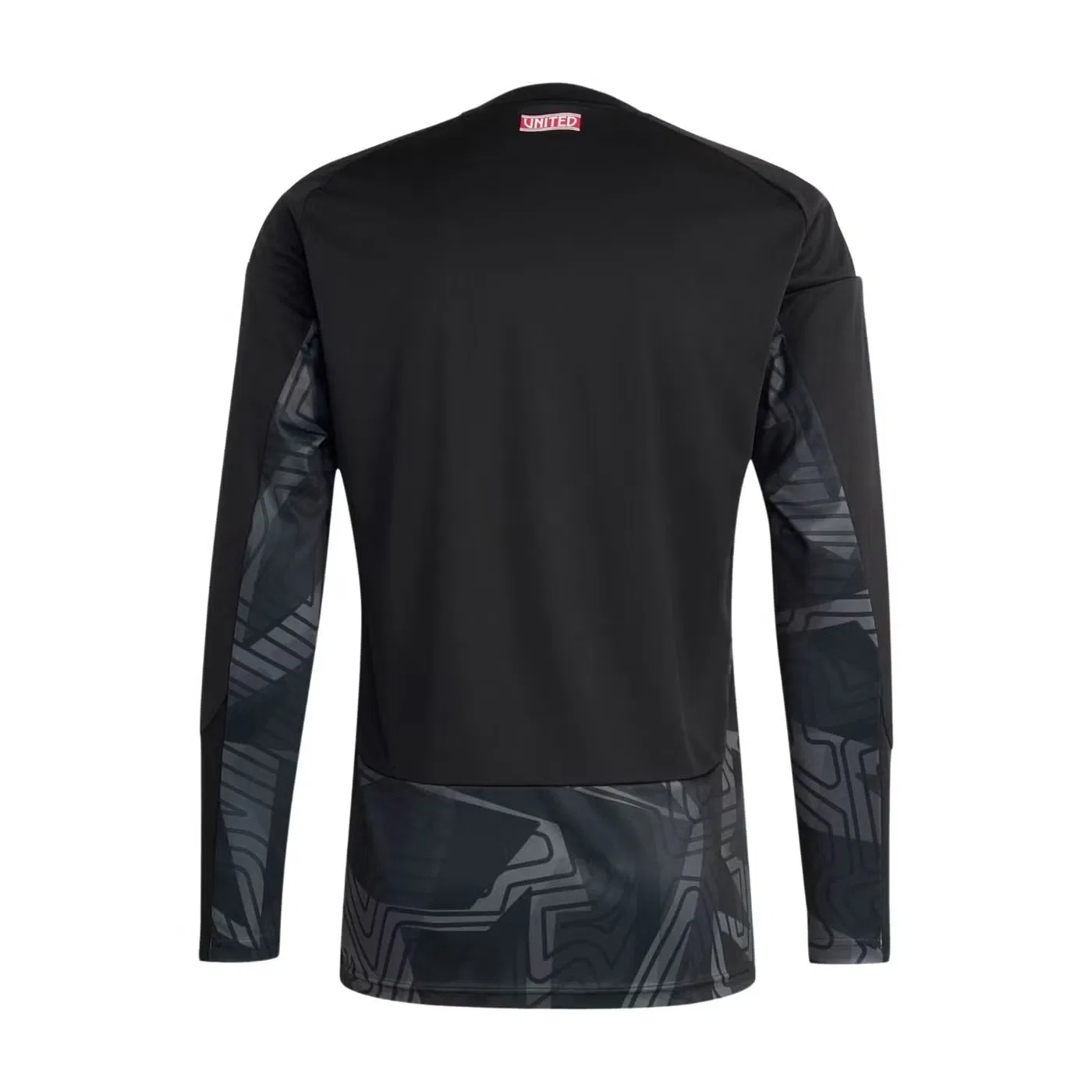 Футболка вратарская с длинным рукавом Manchester United 26/27 Adidas, черный — фото 2