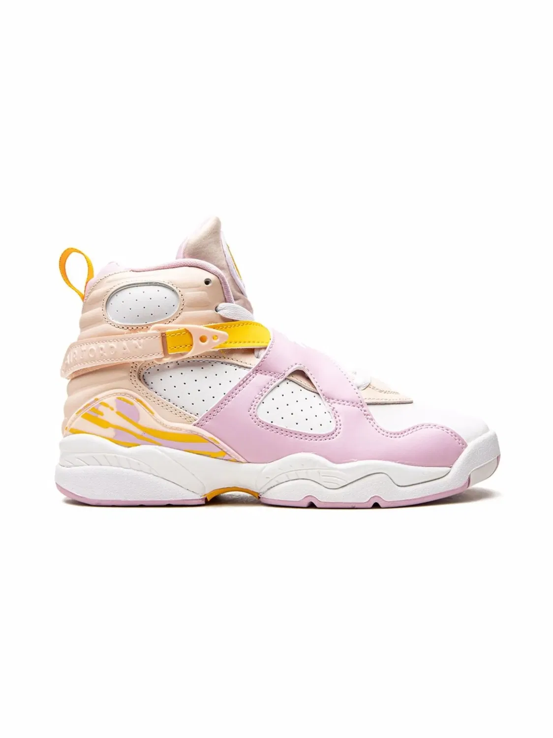 Кроссовки Air Jordan 8 Retro "Arctic Punch", белый — фото 4