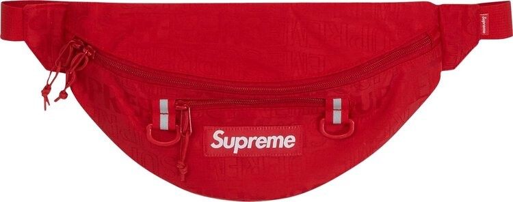 

Сумка Supreme Waist Bag Red, красный