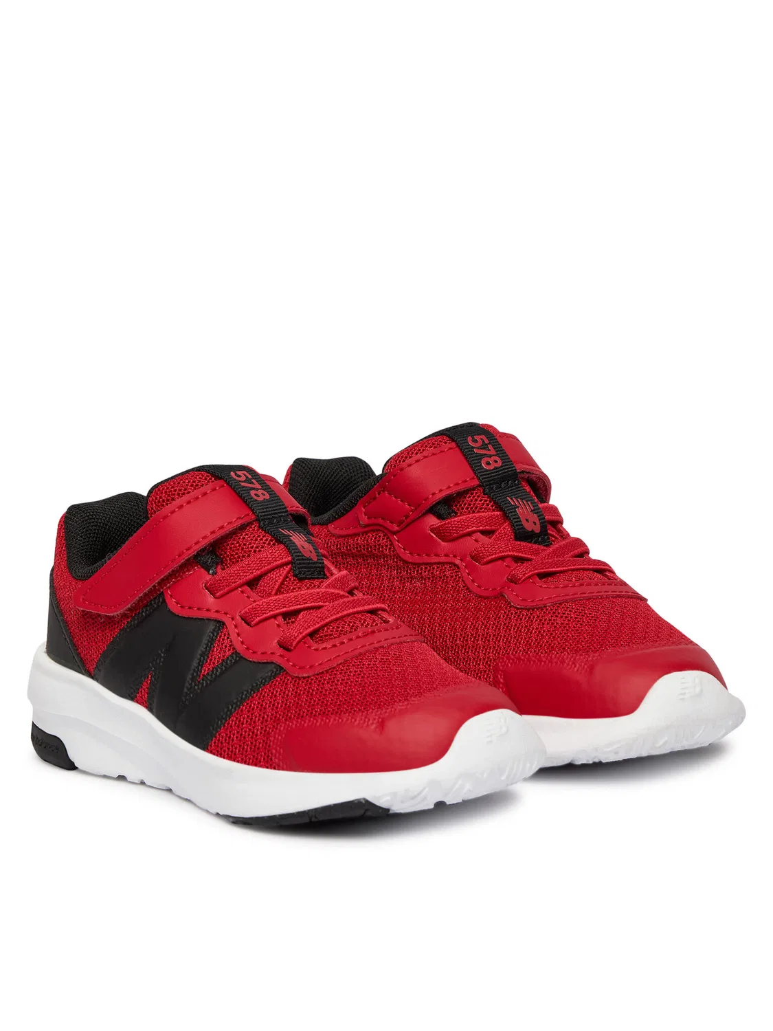 Кроссовки для мальчика Fresh Foam Lace Top Strap New Balance, красный — фото 2