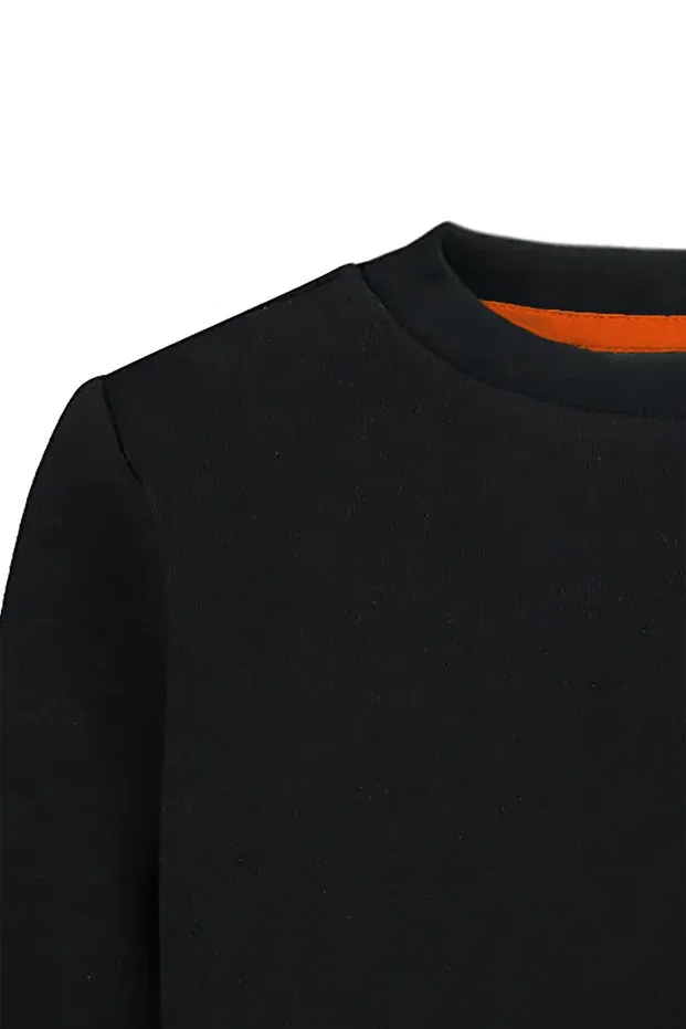 Детские свитшот для мальчиков хлопковый Brz Kids, Black — фото 2