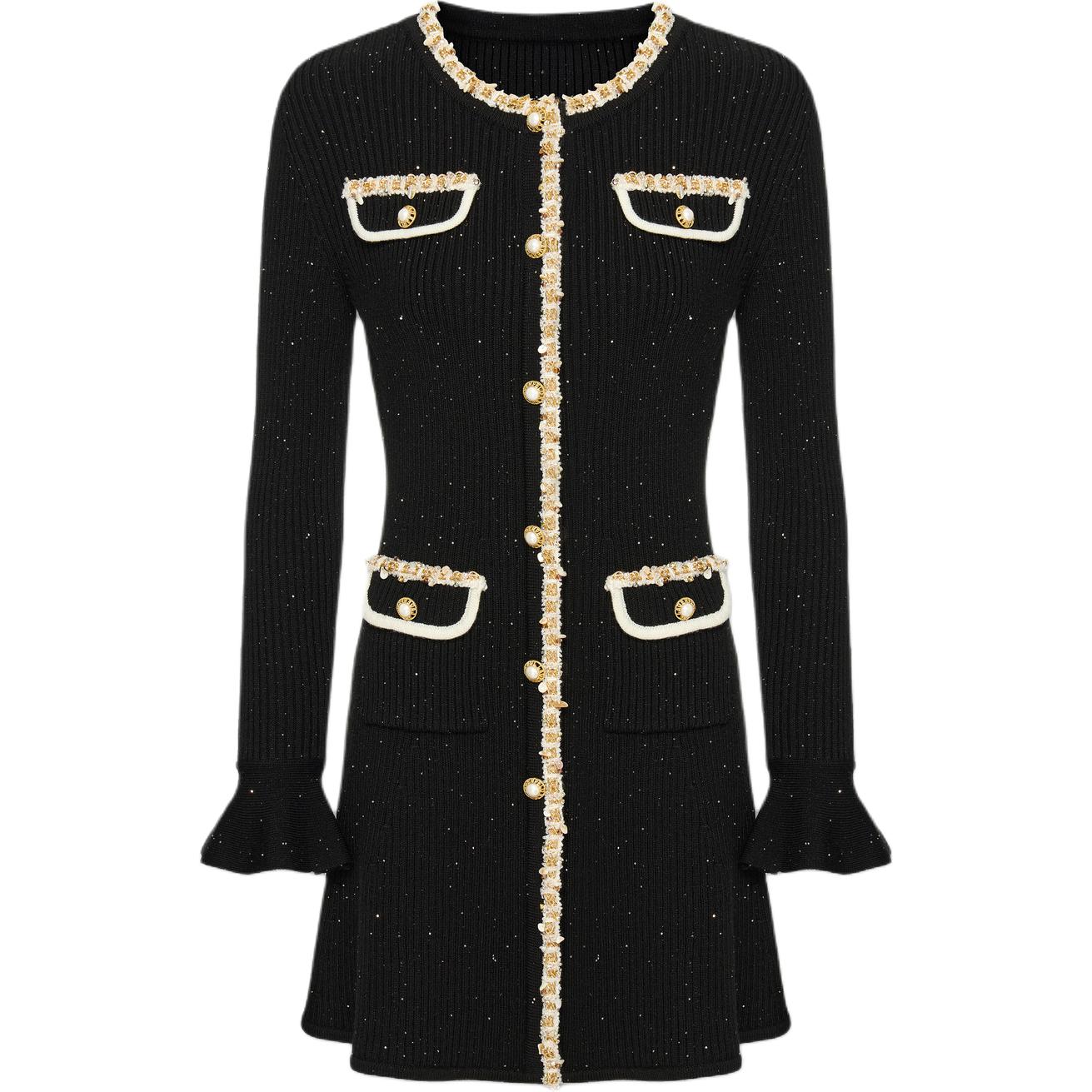 

KARL LAGERFELD SS26 платье с длинными рукавами женское KARL LAGERFELD / Karl Lagerfeld Jeans, черный