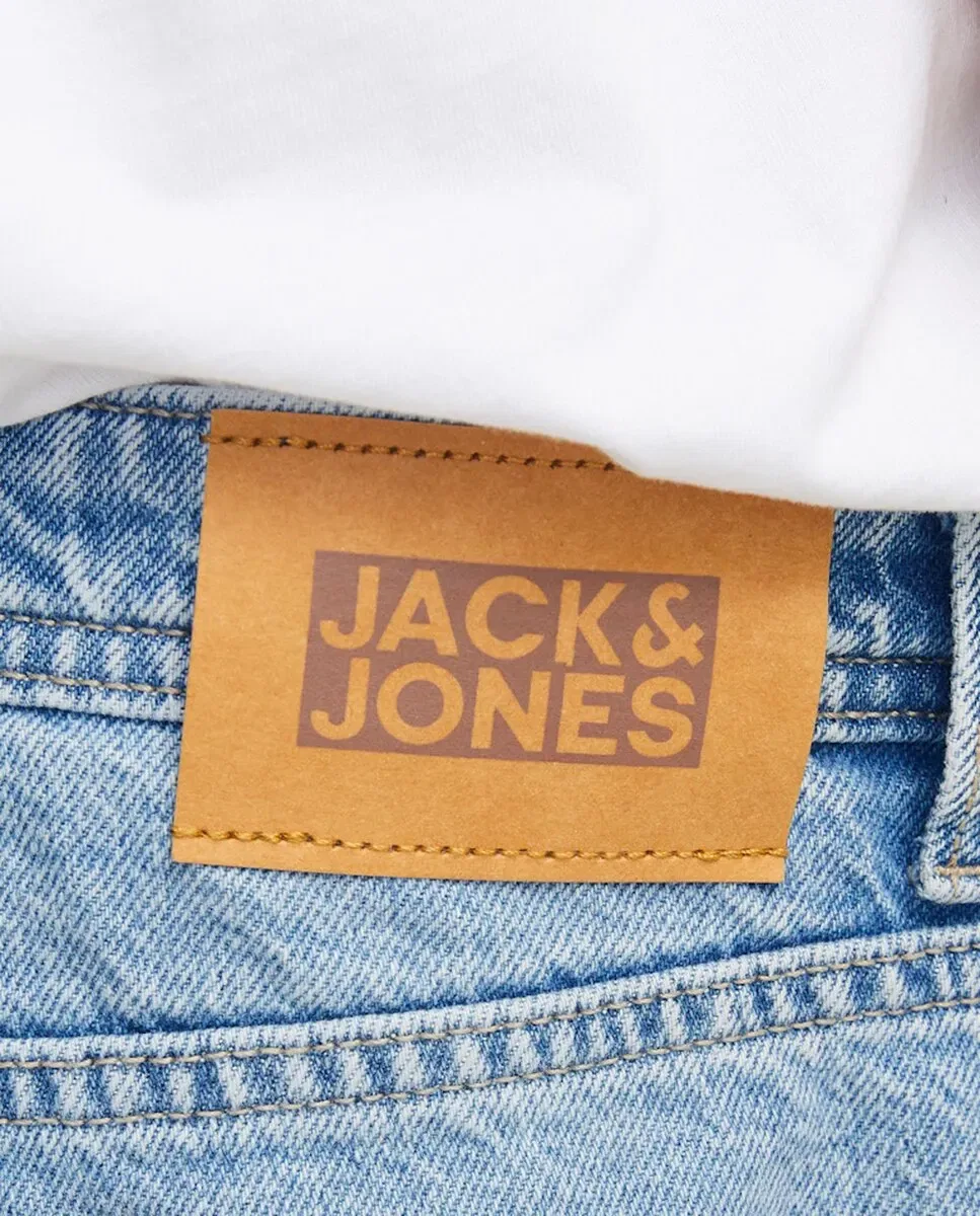 Детские джинсы для мальчиков свободного кроя Jack & Jones, Azul Índigo — фото 4