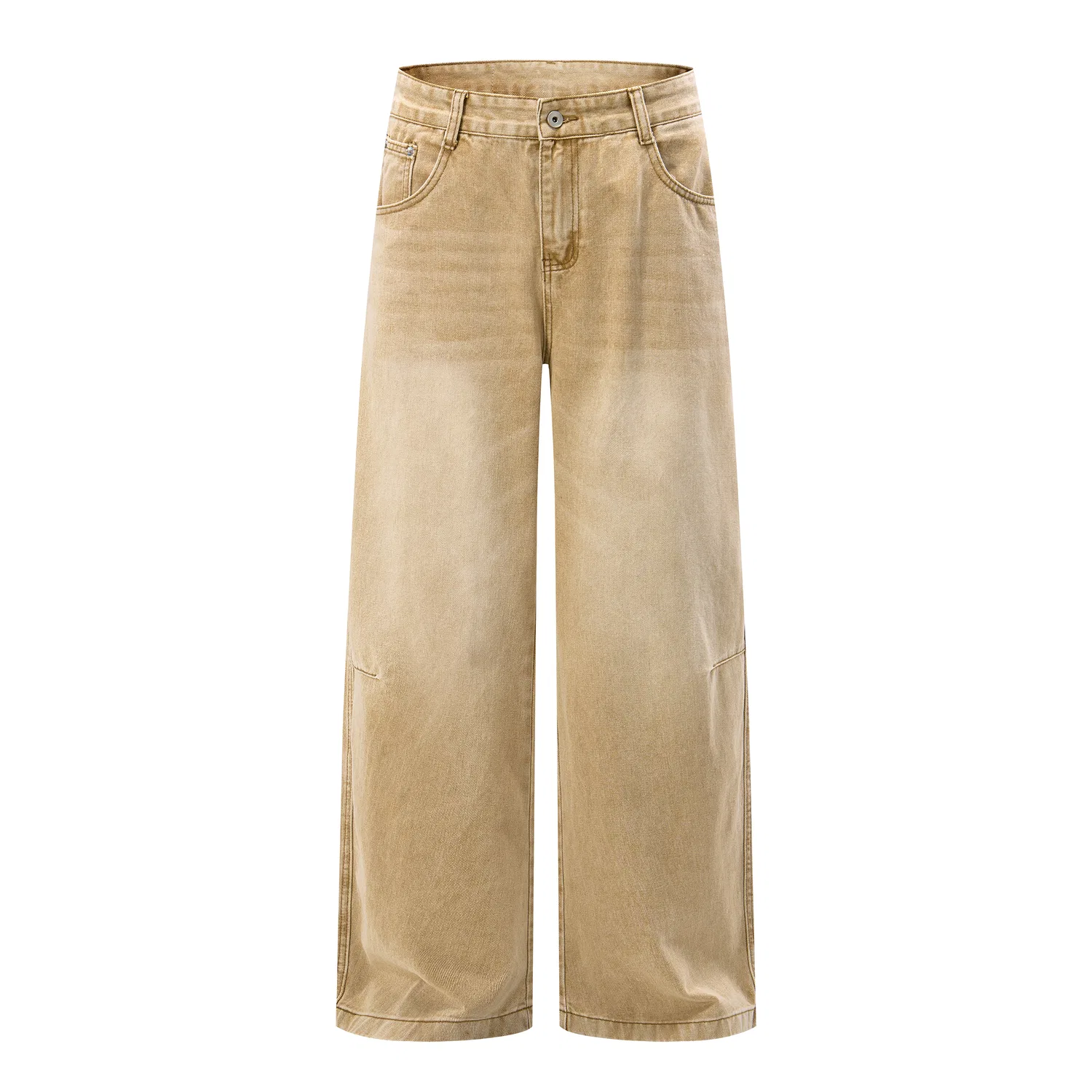 Детские джинсы свободного кроя с широкими штанинами Jeep, Washed Khaki