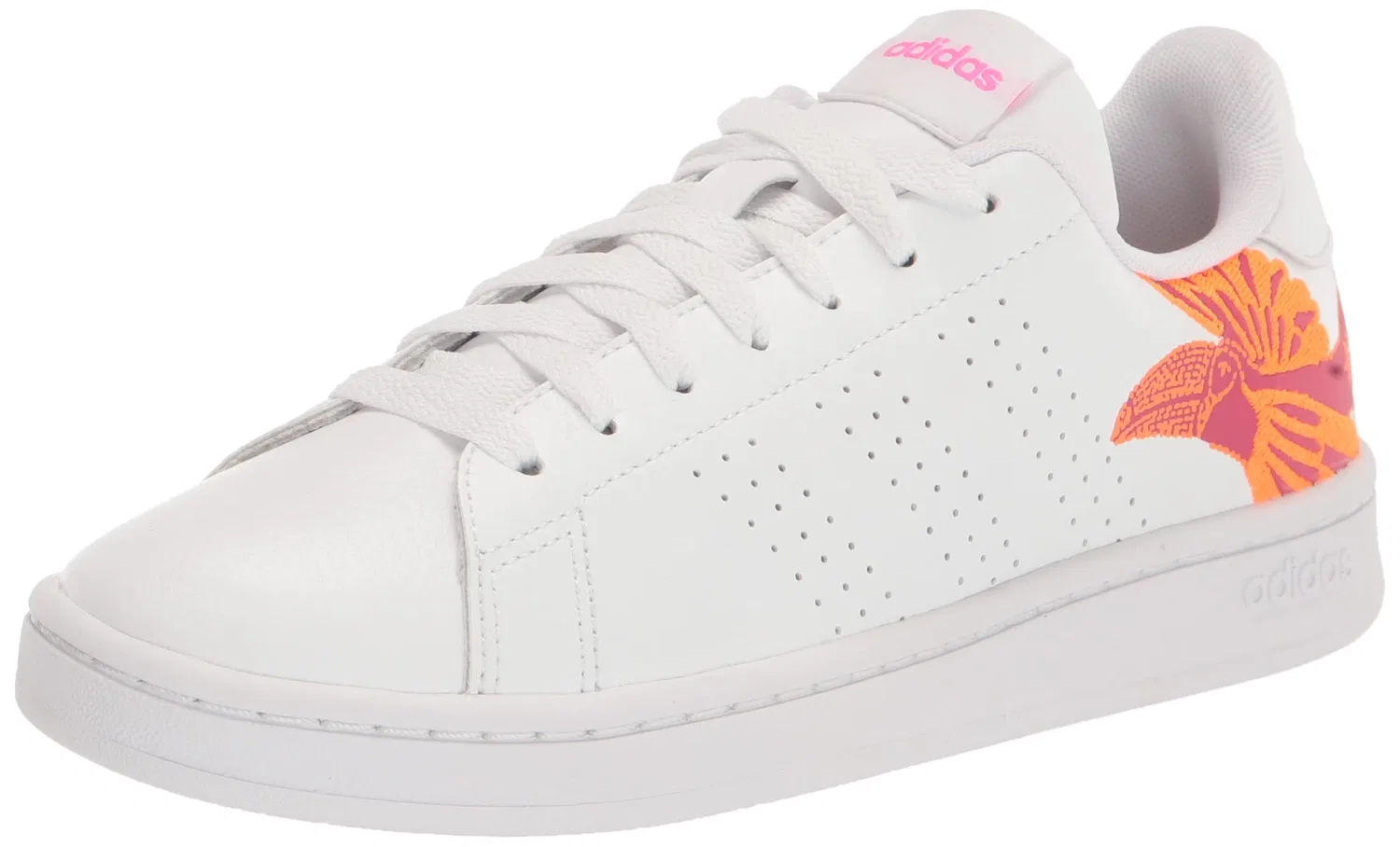 Детские кроссовки для мальчиков с липучкой Tensaur Sport 2.0 Cf I Sneaker Boy's adidas, Ftwr White Screaming Pink Ftwr White