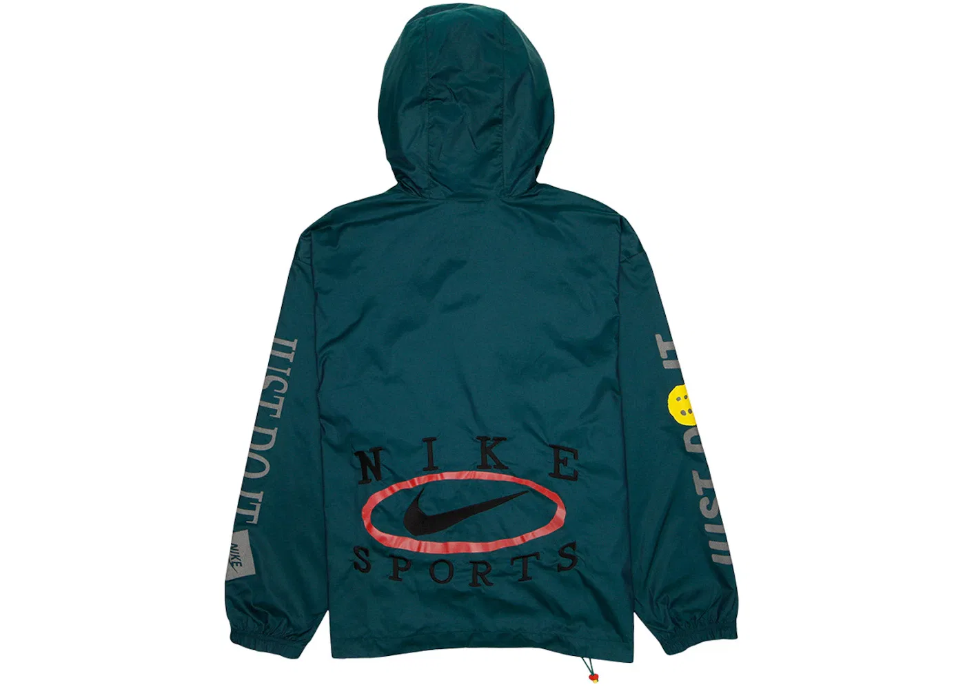 Мужская анорак с принтом Nike x Cactus Plant Flea Market Anorak, Teal — фото 2