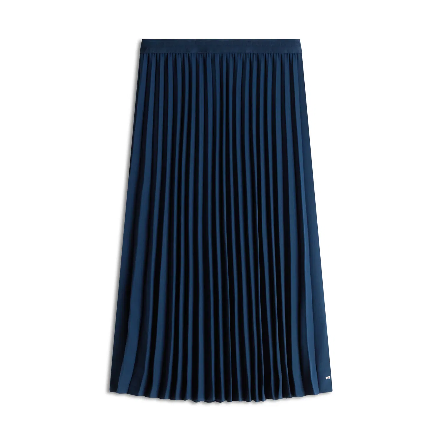 Женская плиссированная юбка миди Tommy Hilfiger, Dark Night Navy — фото 3