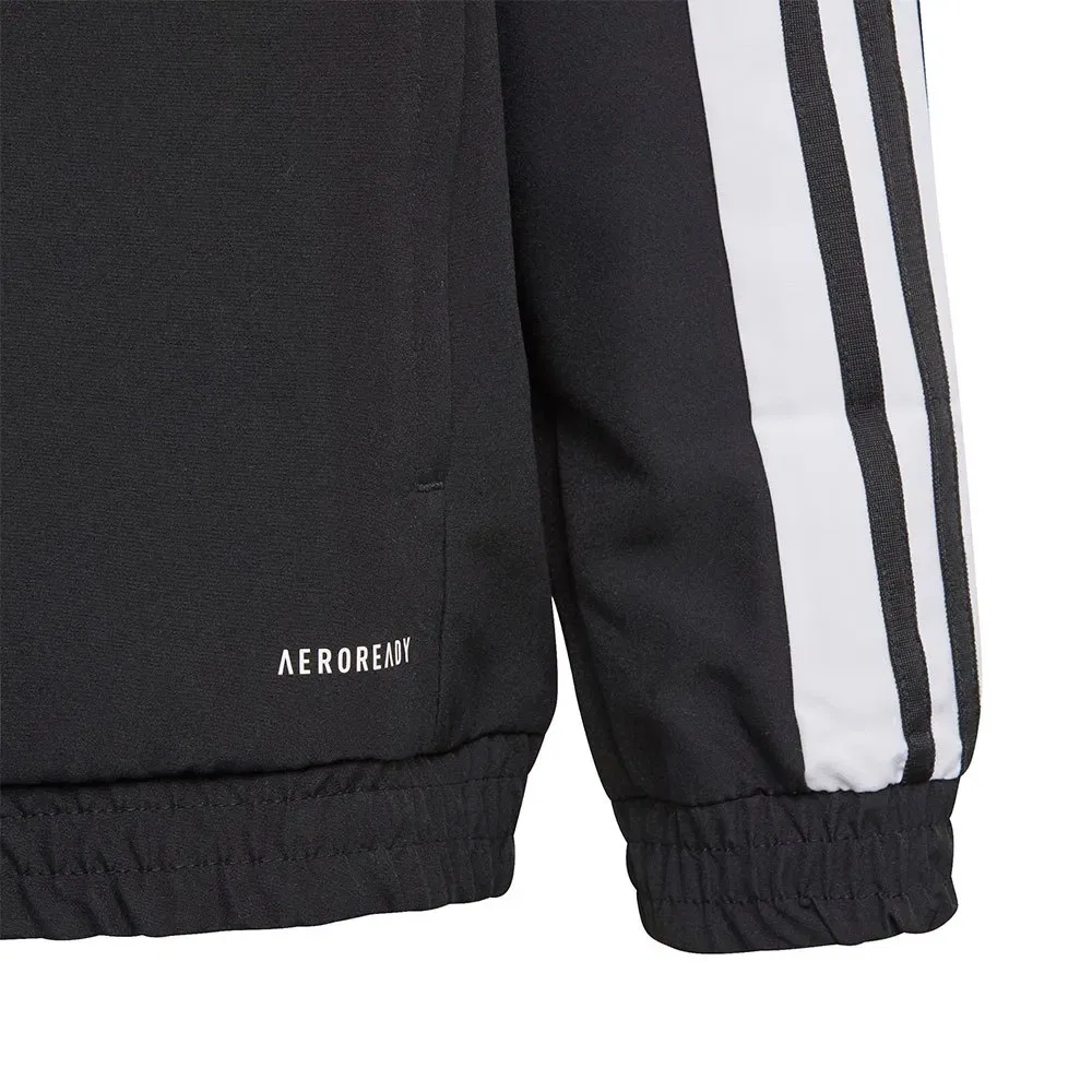 Детский спортивный жакет с длинной молнией Squadra 21 Adidas, Black — фото 3