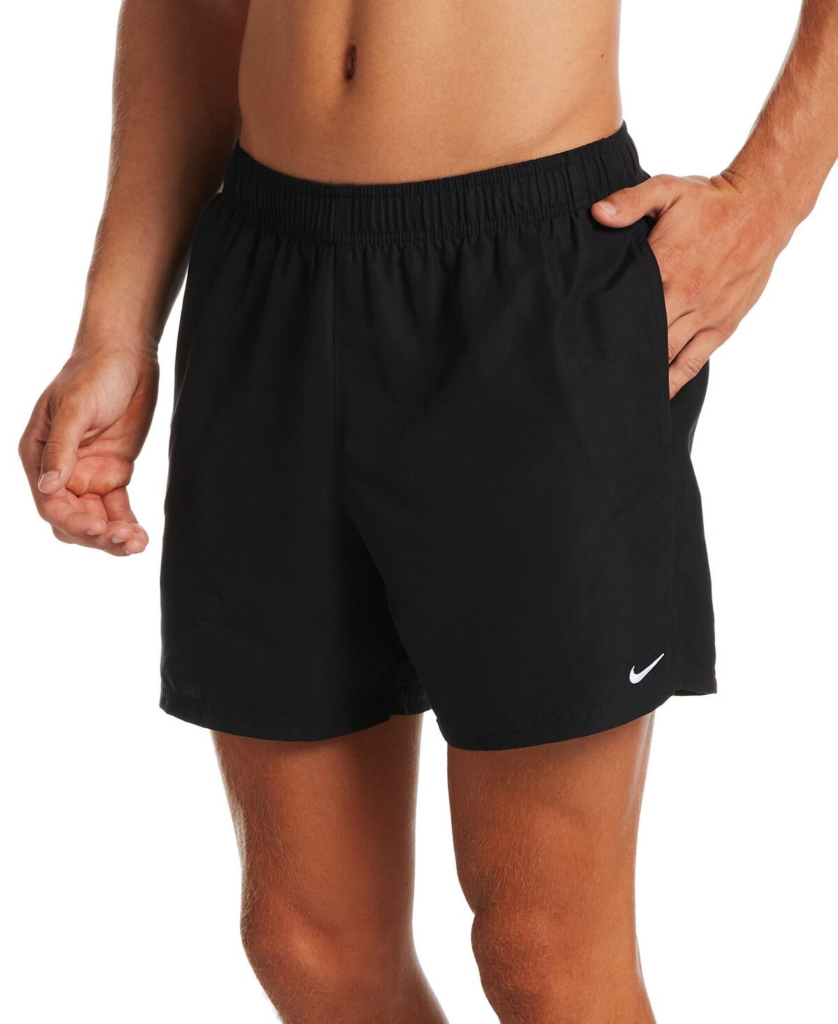

Мужские плавки essential lap dwr solid 5 дюймов Nike, черный