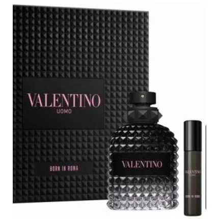Набор парфюмерный дорожный Valentino Born In Roma, 100ml + 10ml