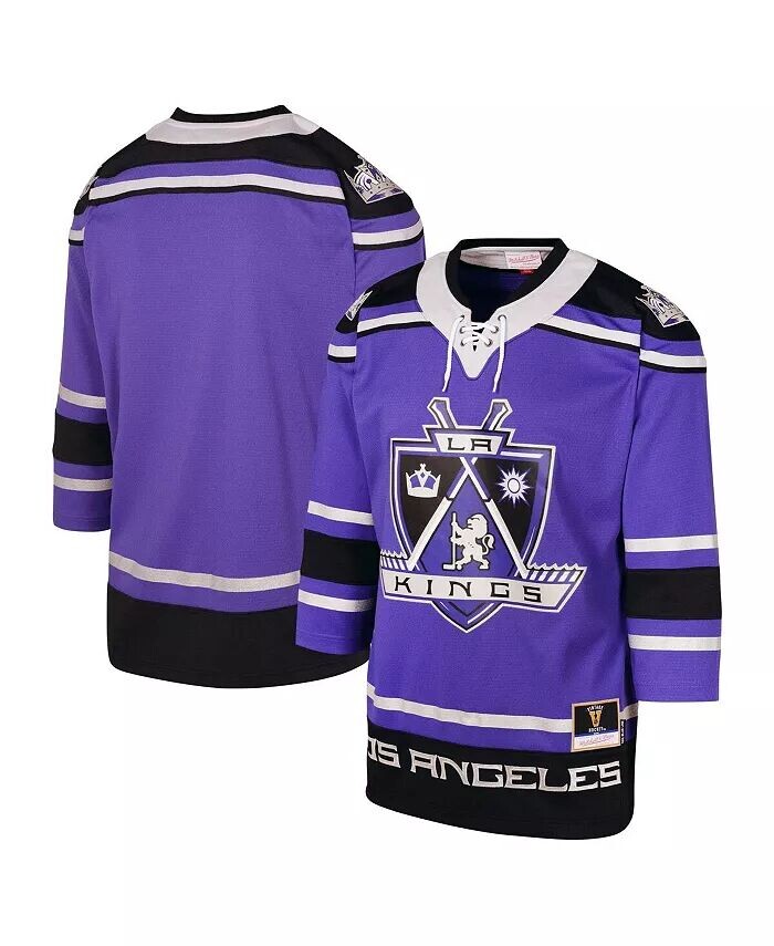 

Фиолетовая футболка Big Boys Los Angeles Kings 2002 Blue Line Mitchell & Ness, фиолетовый