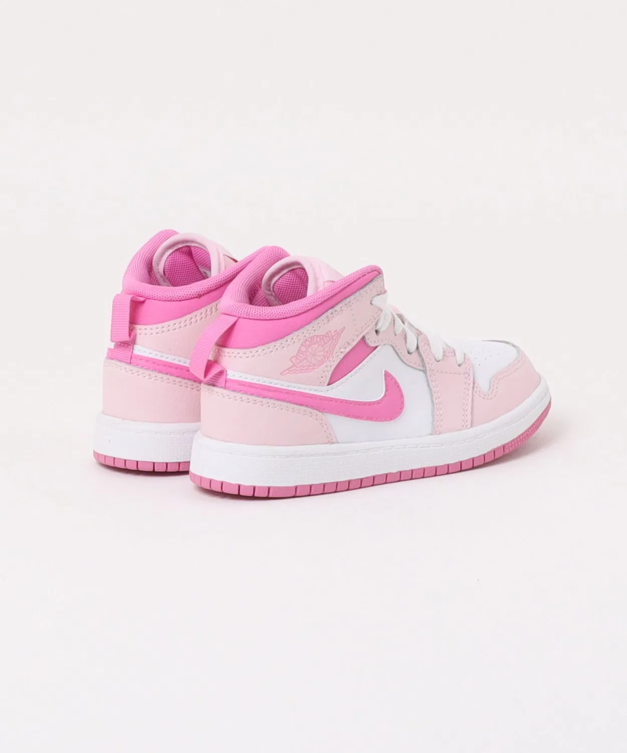 Детские кроссовки с высоким берцем модель Jordan 1 MID PS JORDAN BRAND, Pink — фото 2