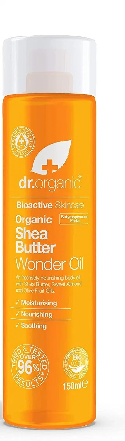 Масло для тела Dr. Organic Shea Butter Wonder Oil, 150 мл — фото 3