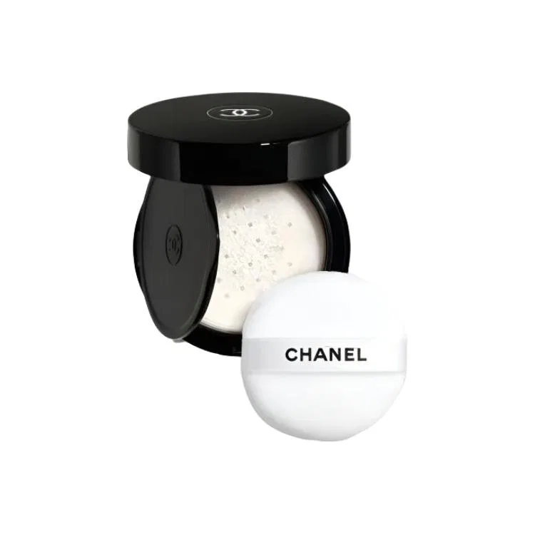 Женская компактная пудра для лица с эффектом прозрачности, модель Lightweight Honey Powder, CHANEL, Transparent