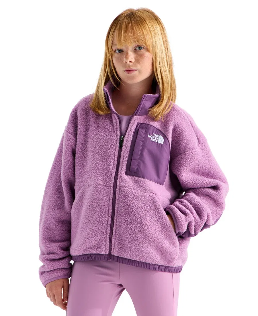 Куртка из флиса свободного кроя Yumiori Off Peak The North Face, Hushed Lavender/Chroma Purple