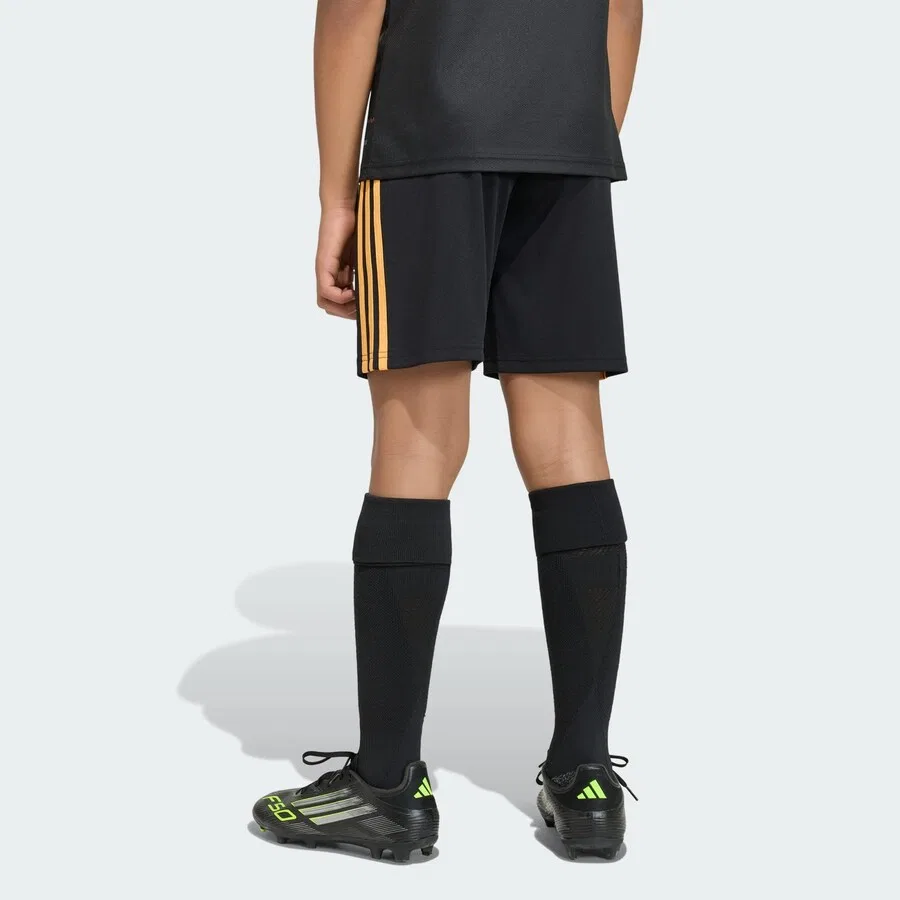 Спортивные шорты ADIDAS PERFORMANCE Regular Workout Pants 'Ajax Amsterdam 26/27' черного цвета — фото 4