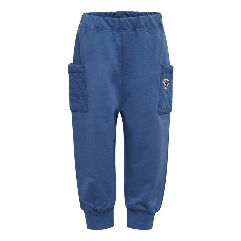 Детские брюки свободного кроя с утепленными карманами Hummel, Blue — фото 3