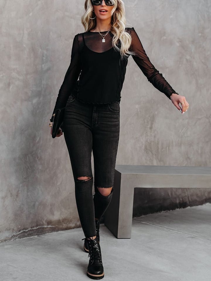 

Milan Kiss Черная блузка