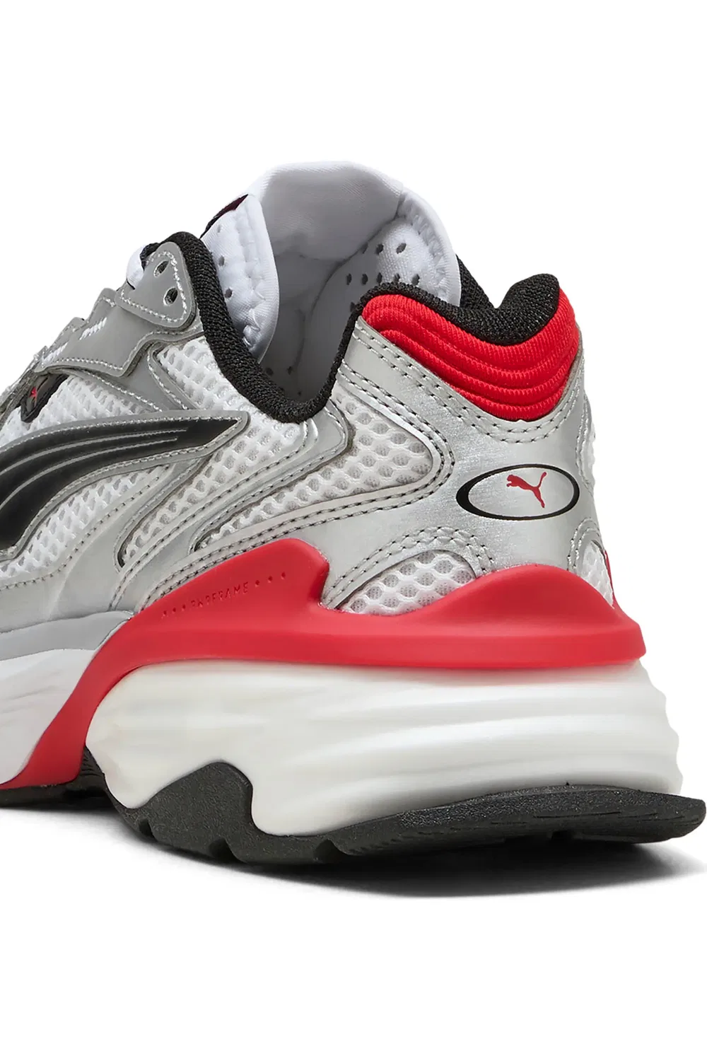 Кроссовки детские на амортизирующей подошве NITRO PUMA, Puma White-For All Time Red — фото 4